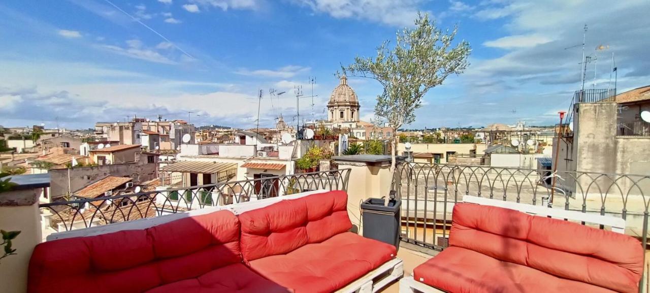 Terrace Apartment On The Monuments Of Rome Exterior photo